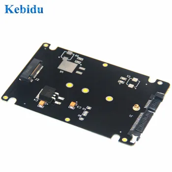 

KEBIDU Metal Case M.2 NGFF SSD With Enclosure Socket M2 NGFF SSD Solid State Hard Driver to 2.5 SATA 22Pin Adapter Card