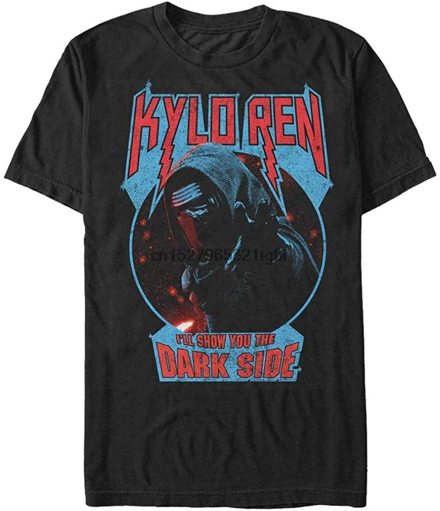 The Force Awakens Men Kylo Ren Show Dark Side T Shirt Women TEE New Unisex Funny | Мужская одежда