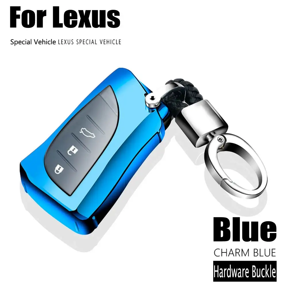 Чехол для ключа автомобиля Lexus ES200 ES260 ES300H ES350 US200 LS500H F 250 260 300h Sport Оболочка Чехол аксессуары для интерьера - Название цвета: Option 4
