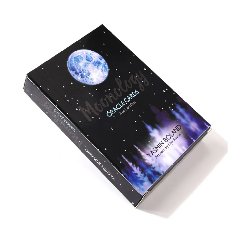 Moonology Oracle Cards английская версия гадание Таро колода игральные карты, настольные игры для взрослых детей Волшебный сбор
