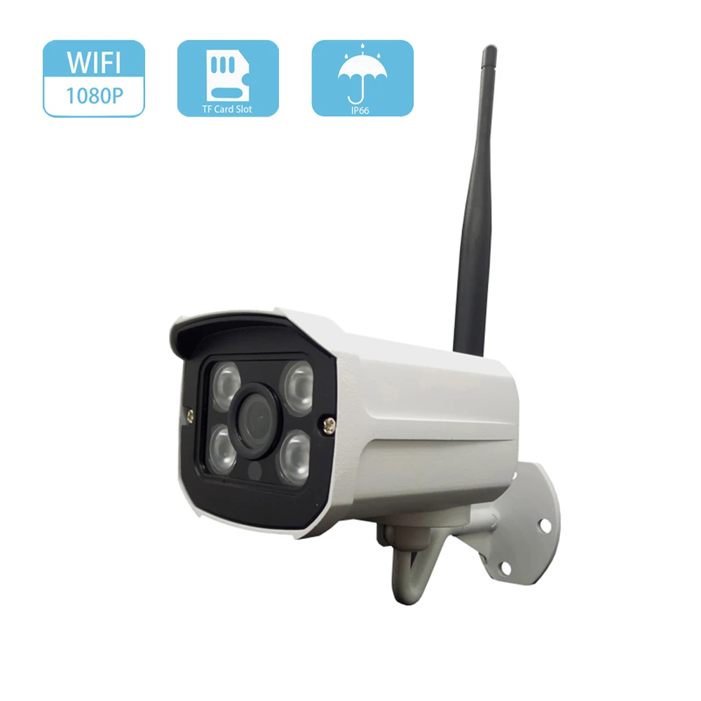 HD 1080P 2MP Wi-Fi IP Камера Беспроводной камера Onvif CCTV домашнего видеонаблюдения слот
