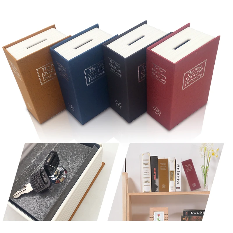 Secret Box Dictionary Safe Box Book Money Hidden Security Safe Lock Cash Money Coin Storage Jewellery Key Locker for Kid Gift Secret Box Dictionary Safe Box Book Money Hidden Security Safe Lock Cash Money Coin Storage Jewellery Key Locker for Kid Gift