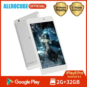 

Alldocube iplay 8 pro 8 inch 3G Calling Tablet MTK MT8321 Quad Core 2GB RAM 32GB ROM Android 9.0 Dual Camera GPS Wifi BT4.0