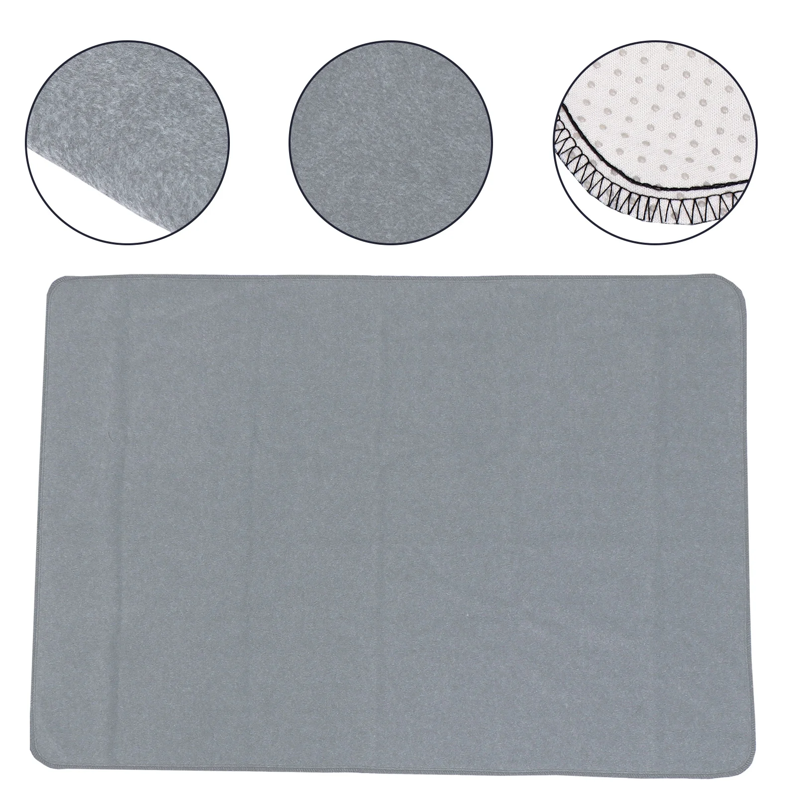 1Pc Waterproof Pet Blanket Fleece Bed Pad Dog Cushion Ground Floor Mat | Мебель