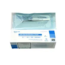 200 шт 9x26 см одноразовые стоматологические инструменты Самоуплотняющиеся стерилизационные пакеты медицинский класс бумага татуировки Лабораторные Инструменты сумка для хранения