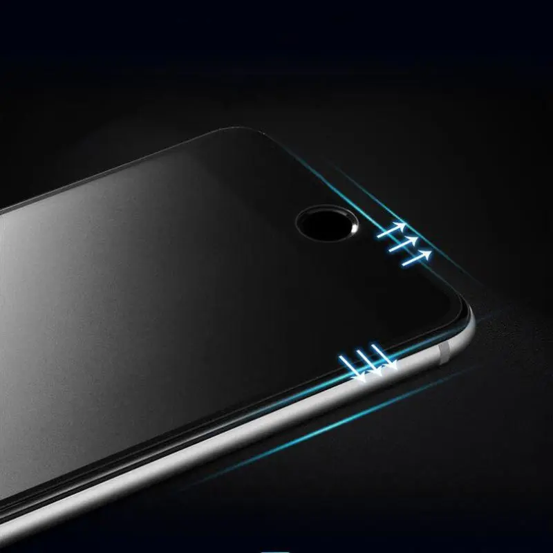  5D Frosted Matte 9H Gehärtetem Glas Für iphone 7 8 plus X XS XR XSMAX Anti-fingerprint Volle Matte 