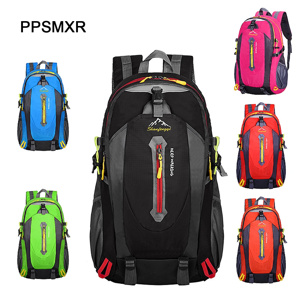 

Outdoor Waterproof Hiking Backpacks 40L Tear Resistant Nylon Sports Bag Camping Hiking Trekking Travel Backpack For Women Or Men
