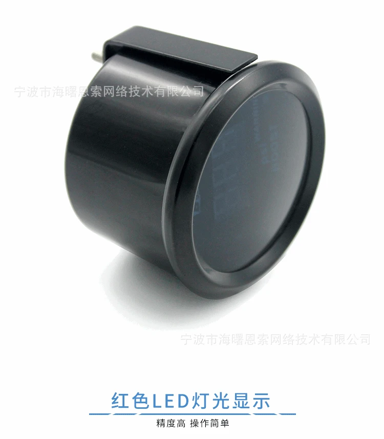12v zeng ya biao(красный светодиодный) Boost Gauge-Psi