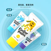 Merlot дети-мытье пальцев живопись Детские пигментные краски граффити палец живопись набор пигментов