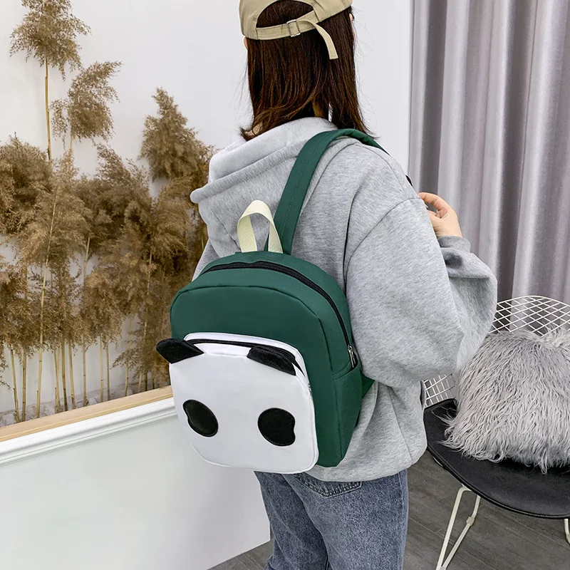 

CHILDREN'S Bag New Style Young STUDENT'S Panda Backpack Fashion Cartoon Cute Girls' Backpack Baby Nursery School Bag