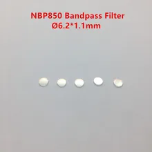 5 предмет в комплекте! 850nm NBP850 6,2*1,1 мм ИК инфракрасный узкий ленточный фильтр Видимый светильник