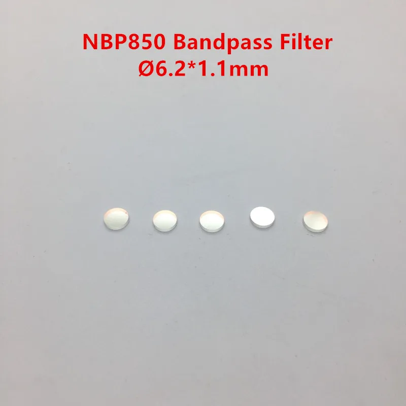 5 шт.! ИК инфракрасный узкий световой фильтр 850nm NBP850 6 2*1 1 мм|Оптические фильтры| |