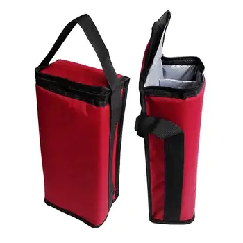 

1 PC 2 Slots Wine Thermal Bag For Christmas Birthday Wedding Party Liner Padded Wine Pouch Storage Bag For Party Travel A2