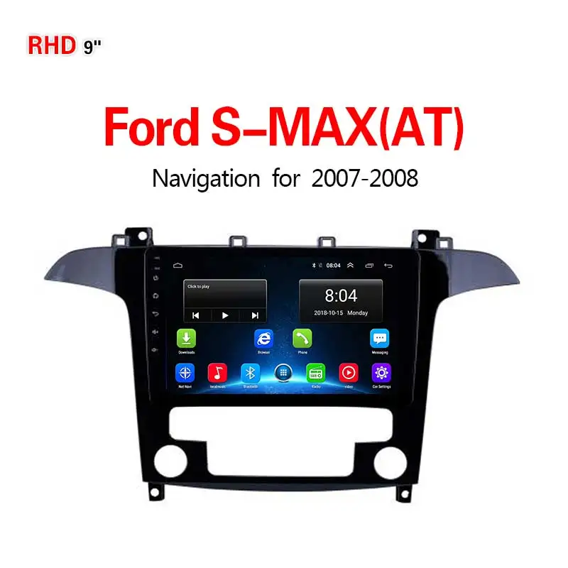 4G1G16G Lionet gps-навигатор для автомобиля Ford S-MAX(AT) 2007-2008 9 дюймов RF1015X - Размер экрана, дюймов: 4G1G16G