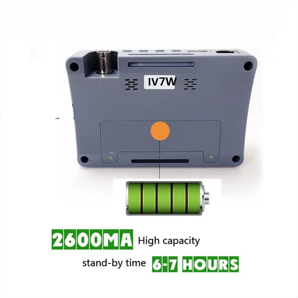 Promotion 4.3 inch four in one HD CCTV tester monitor AHD CVI TVI CVBS analog cameras testing3MP 1080P 960P 720P PTZ audio 12V
