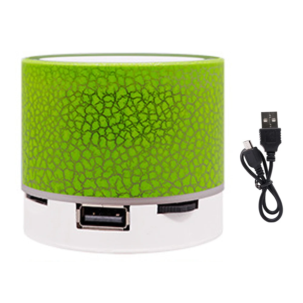 A9 мини беспроводной Bluetooth динамик громкий динамик трещины светодиодный цветной TF USB Сабвуфер Bluetooth динамик s Mp3 стерео аудио музыкальный плеер - Цвет: A13