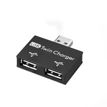 

2 Port Charger Hub Adapter Hot Sale fashion New USB Splitter for Phone Tablet Computer