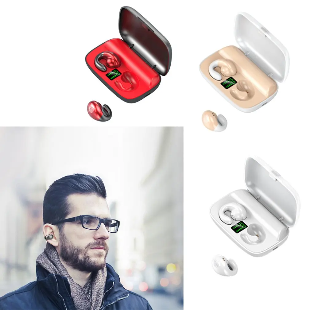 Bone Conduction Bluetooth Earphones 5 0 Wireless Headphones Blutooth Earphone TWS Headset Bloototh Sports Earbuds For IPhone