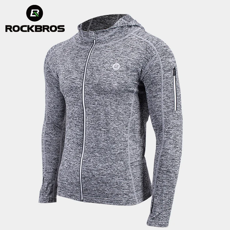 ROCKBROS Bicycle Jacket Cycling Sports Clothes Unisex Bike Sweat-absorbent Jersey Breathable Training Coat Quick Dry Equipment cycling jersey cycling shirt cycling jacket cycling clothing