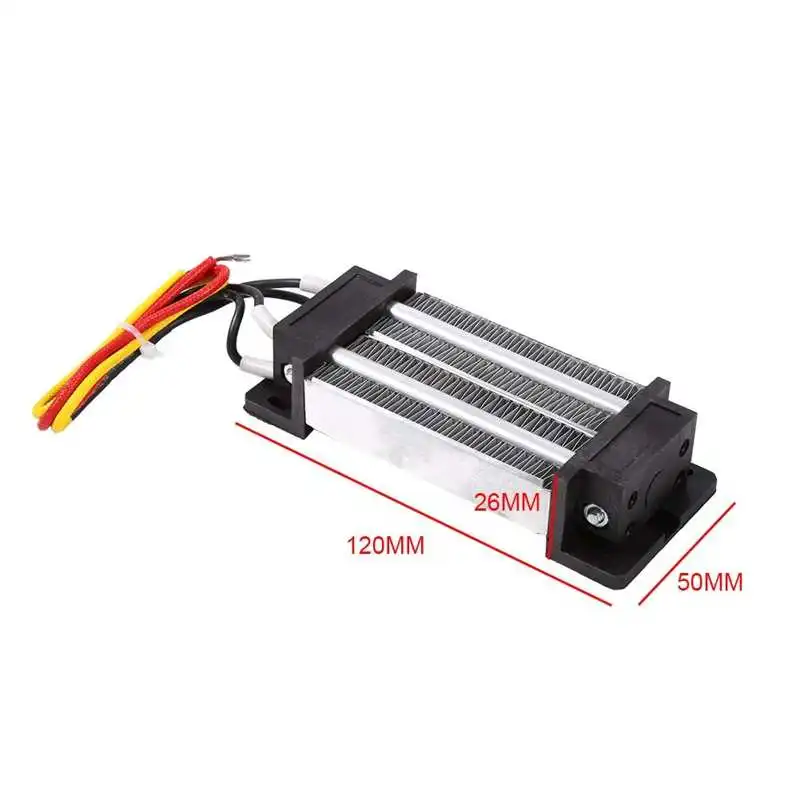 Heater Tool 200W DC 12V Electric Insulated Ceramic Thermostatic High Power PTC Heating Heater
