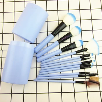 

12Pcs Make Up Brush Set Eye Shadow Foundation Eyebrow Eyeliner Eyelash Lip Brush Makeup Brushes Cosmetic Tool