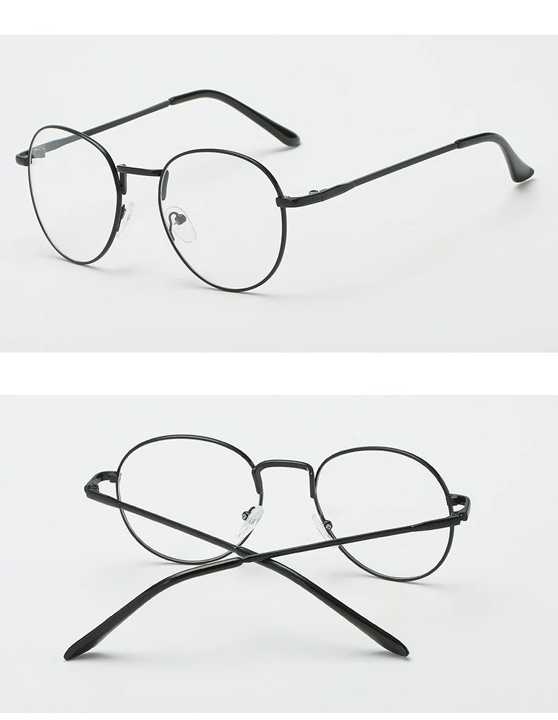 SWOKENCE Photochrome oder blaues Licht blockierende Myopiebrille -0,5 bis -10 Damen Herren Legierungsrahmen Kurzsichtig Astigmatismus Rezept individuell F084 – Detail 16