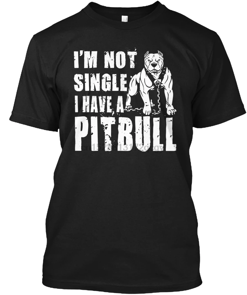 Мужская футболка Pitbull рубашка я не один у меня есть женская футболка