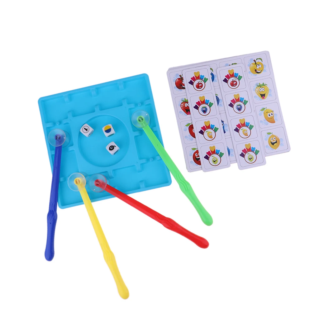 1 Set Of Kids Learning Number Shape Picture Match Card Game Educational Toys 3 Years Old Children Toys