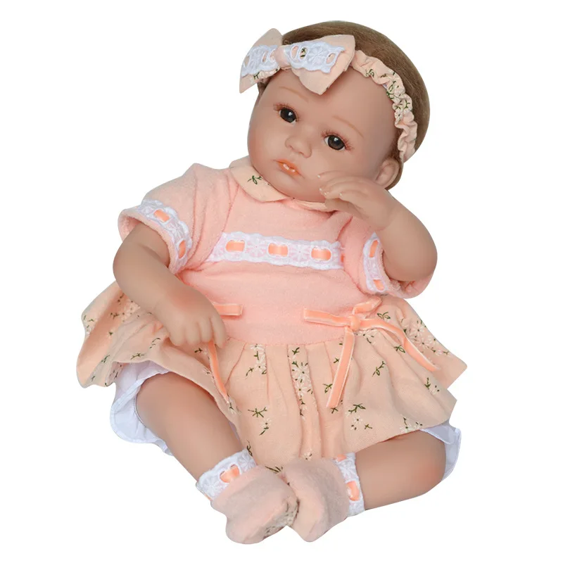 

Model Rebirth Doll Cloth Body Vinyl Infant Reborn Baby Doll Take-out Hot Selling Children Playmate