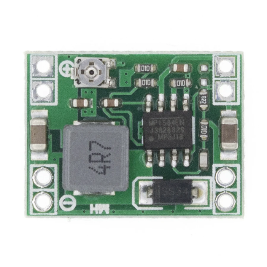 10 sztuk MP1584EN 3A Ultra-mały rozmiar DC-DC w dół moduł zasilający regulowana moc wyjście obniżające 12V 9V 5V 3V