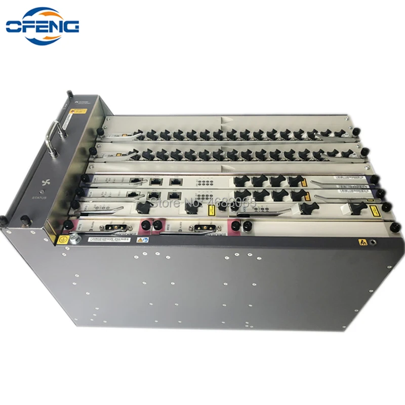 Huawei MA5683T GPON OLT 2x SCUN+ 2x PRTE+ 2x X2CS+ 3 шт 16 портов GPON GPFD C++ сервисная плата