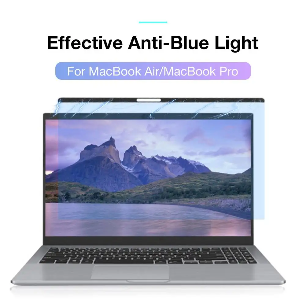 Защитная плёнка для экрана ноутбука Apple Macbook Air Pro 13 15 retina Touch Bar модель прозрачная