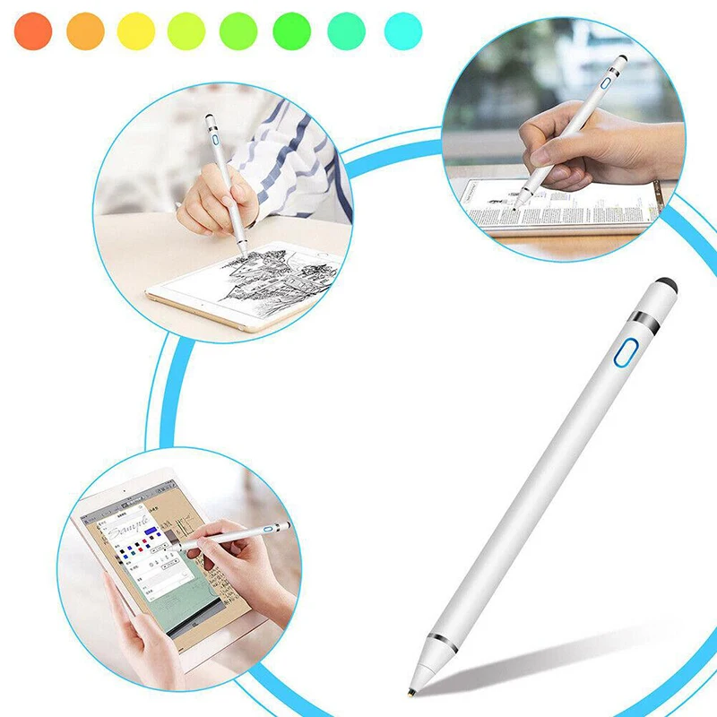 Stylus Pen For Android IOS For IPad Apple Pencil 1 2 Stylus For Android Tablet Pen Pencil For IPad Samsung Xiaomi Phone Dropship