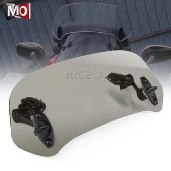 

Motorcycle Windshield Extension Spoiler Windscreen Air Deflector For YAMAHA FZ6 FZ6R FZ16/FZ-S16/Fazer 16 600 FZ25 FZ400/R FZ600