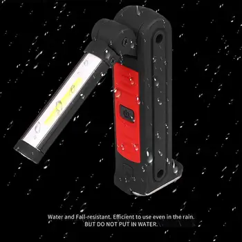 

Rechargeable Work Light With Magnet Base 360 Degree Rotation For Car Repair LED Work Light Rechargeable Flashlight