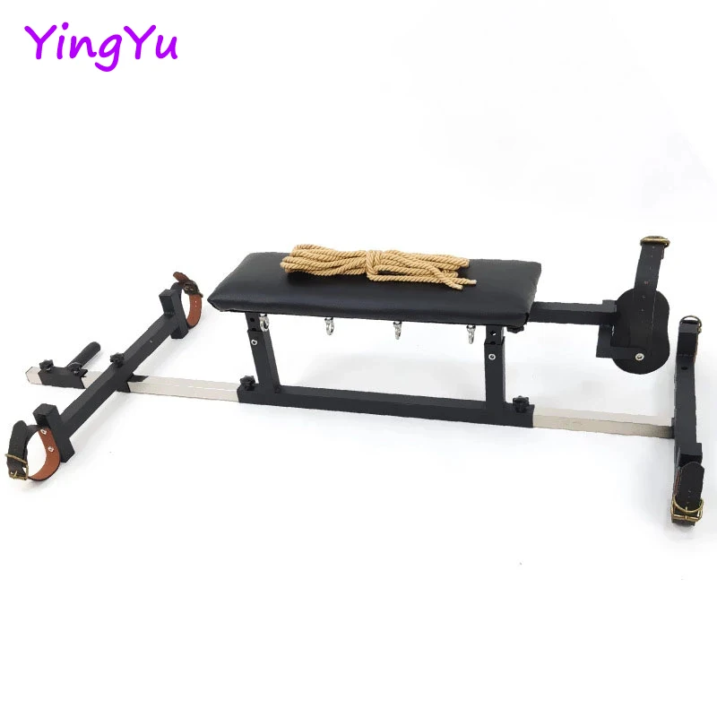 Erotic Supplies Sex Slavery Chair SM Bondage Gear Sex Game BDSM Toys Handcuffs Shackle Bundle Tool Sex Furniture Strap-on Chair