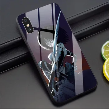 

Alita Battle Angel Phone Case for iPhone 8 Plus Cover 6 6S XR Xs Max X 7 5S 5 SE Tempered Glass