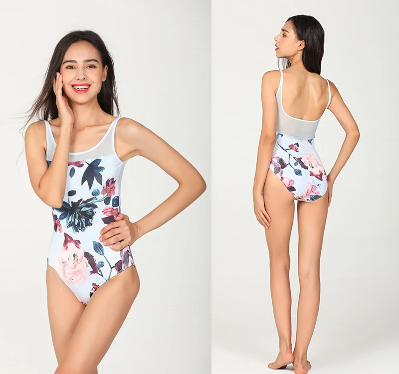 

Women Ballet Dance Leotard Vest 2020 New Design Printing Ballet Gymnastics Adult High Quality Dancing Practice Leotard Bodysuit