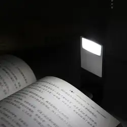 USB светодиодный Ночная переносная лампа Светодиодный лампа для чтения книг со съемным гибким зажимом USB перезаряжаемая лампа для