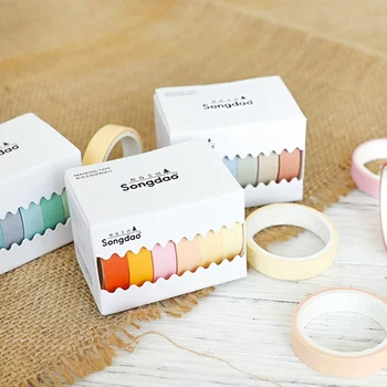 

Solid Color Series Hand Account Hand Tear Practical Function Diy Decoration Pictures On Match