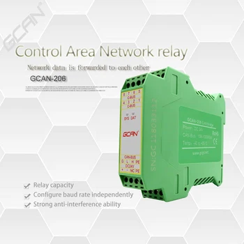 

CAN bus repeater and multi-channel CAN hub are used to extend CAN communication distance. CANbus isolator industrial grade.