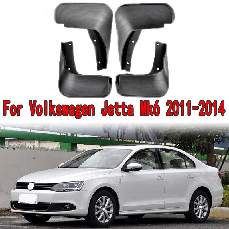 Juego guardabarros coche, accesorios para Volkswagen, VW, Jetta, A6, Vento, 2011 2014, 1 Juego|Guardabarros| - AliExpress