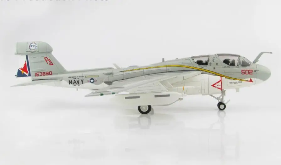 HM Northrop Grumman EA-6B Prowler 163890/AJ502 VAQ-134 июня ВМС США, модель самолета, модель самолета, модель 1/72