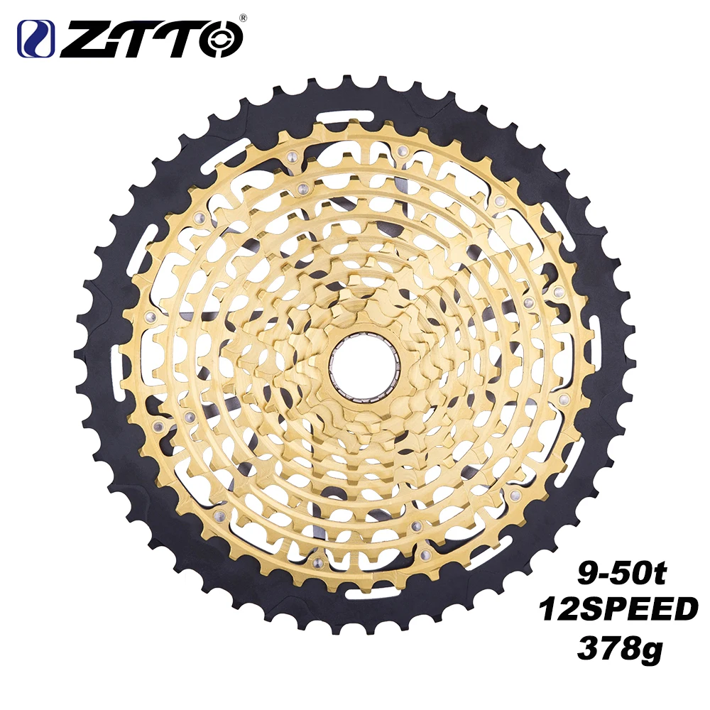 Сверхлегкая кассета ZTTO MTB Ultimate легкая износостойкая Звездочка для горного велосипеда 12 Скоростей 9 50T S 50t