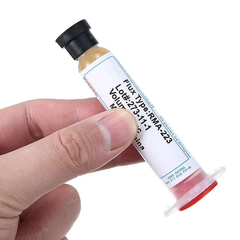Siringa BGA SMD Pasta Saldante Flux Grease RMA-223 Siringa BGA SMD Pasta Saldante Flux Grease RMA-223