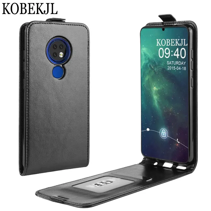 Чехол книжка из искусственной кожи для Nokia 6 2 TA 1198 1200 1187 1201|Бамперы| |