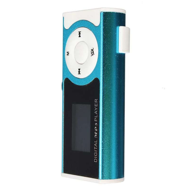 

MINI USB clip player MP3 player LCD sn 16GB mini SD TF card