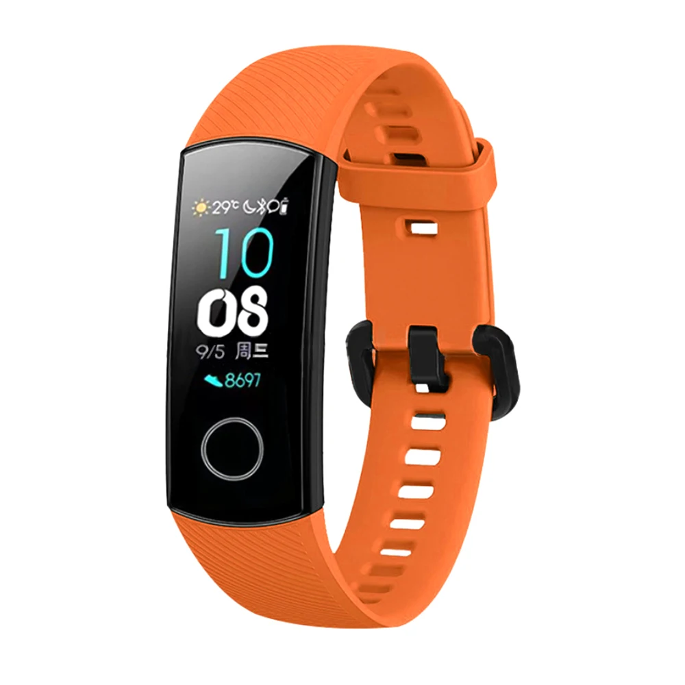 Ремешок для часов Huawei Honor Band 5 сменный Браслет из силикагеля аксессуары ремешки