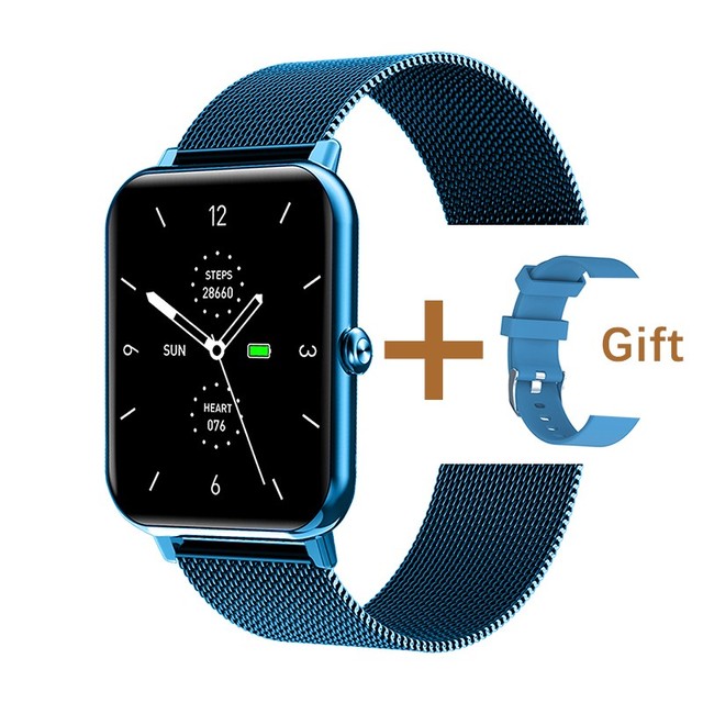 New Smart Watch Women Full Touch Sport Fitness Watch Heart Rate IP67 Waterproof Bluetooth For Android iOS Ladies Smartwatch