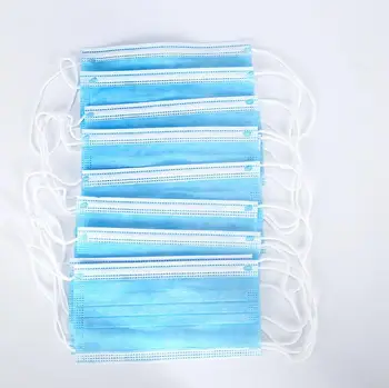 

DHL Fast Ship! 50/100PCS 3 Laye Mask dust protection Masks Disposable Face Masks Elastic Ear Loop Disposable Dust Filter Safety